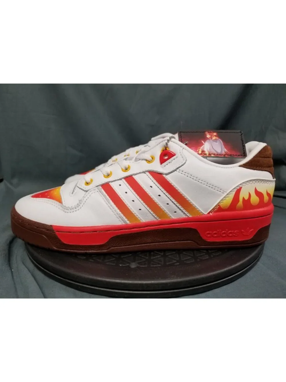 Adidas Rivalry Low Demon Slayer Rengoku JI3310 Men's Size 8.5 NEW NO BOX!
